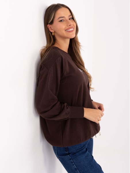 Bluza-RV-BL-A870.45-ciemny brazowy