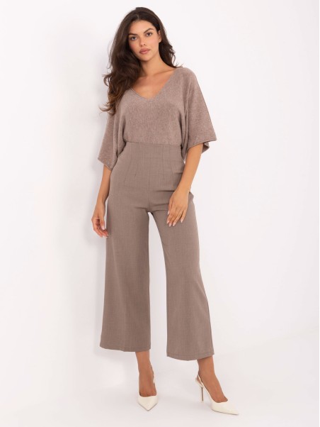Spodnie-IT-SP-FL9068.96-ciemny bezowy