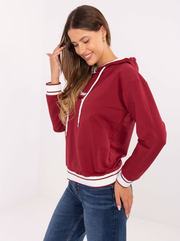 Megztinis-RV-BL-A857.47-bordo spalvos