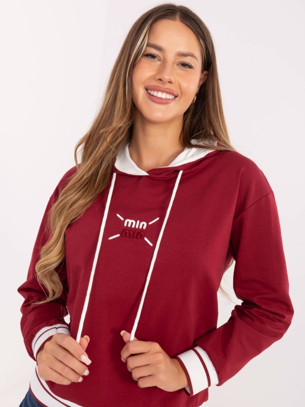 Megztinis-RV-BL-A857.47-bordo spalvos