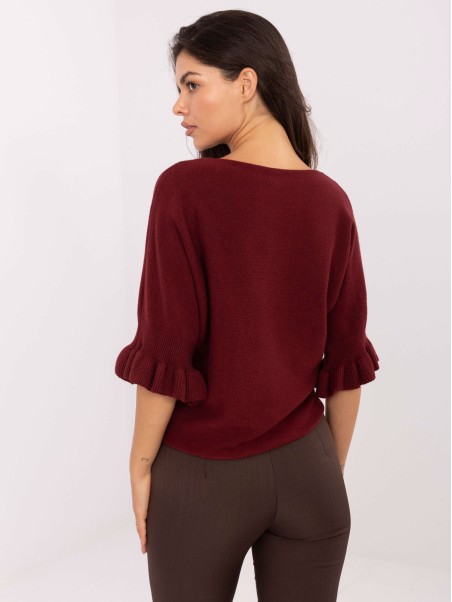 Megztinis-IT-SW-99244.65-bordo spalvos