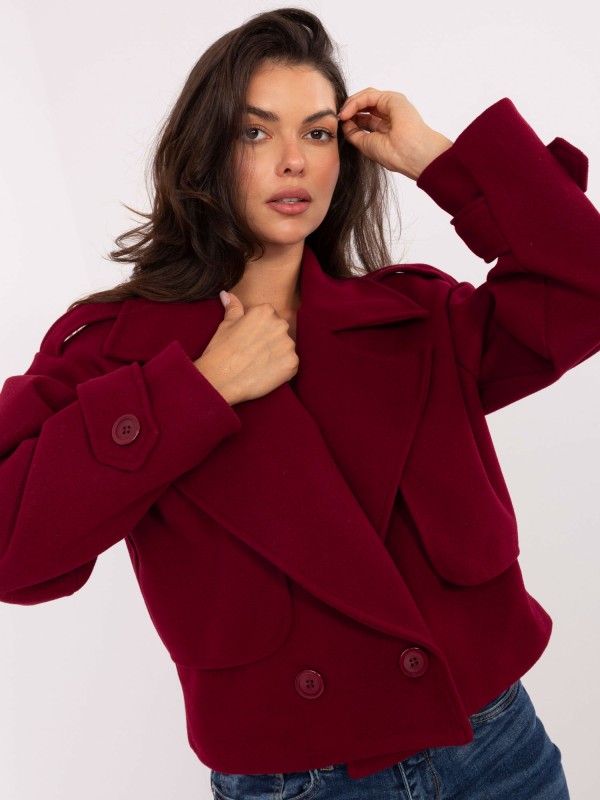 Švarkas-IT-KR-A9558.62-bordo spalvos
