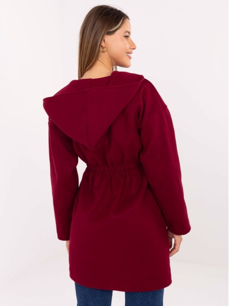 Paltas-IT-PL-A9587.00-bordo spalvos