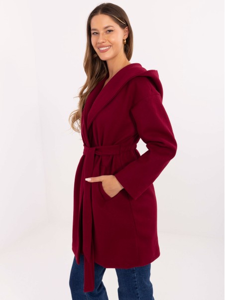 Paltas-IT-PL-A9587.00-bordo spalvos