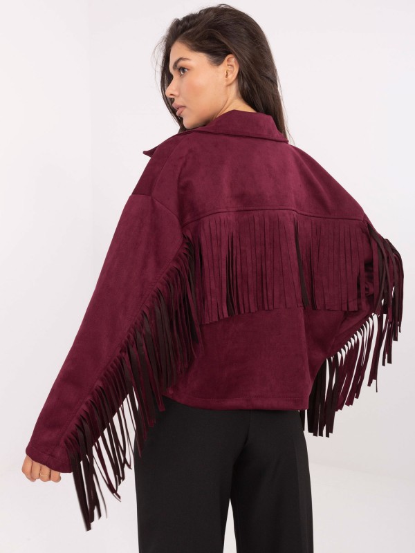 Švarkas-IT-KR-96753.61-bordo spalvos