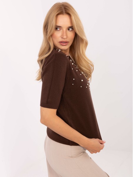 Sweter-PM-SW-PM-5059.15-brązowy
