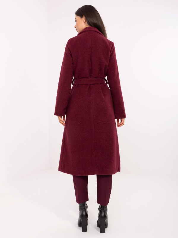 Paltas-IT-PL-96765.17P-bordo spalvos