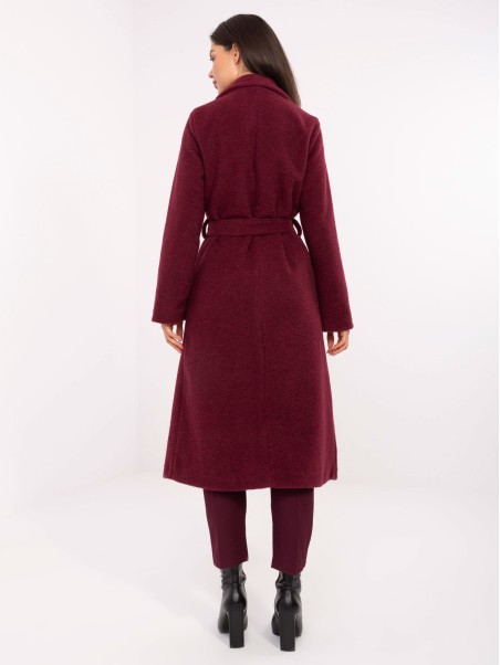 Paltas-IT-PL-96765.17P-bordo spalvos