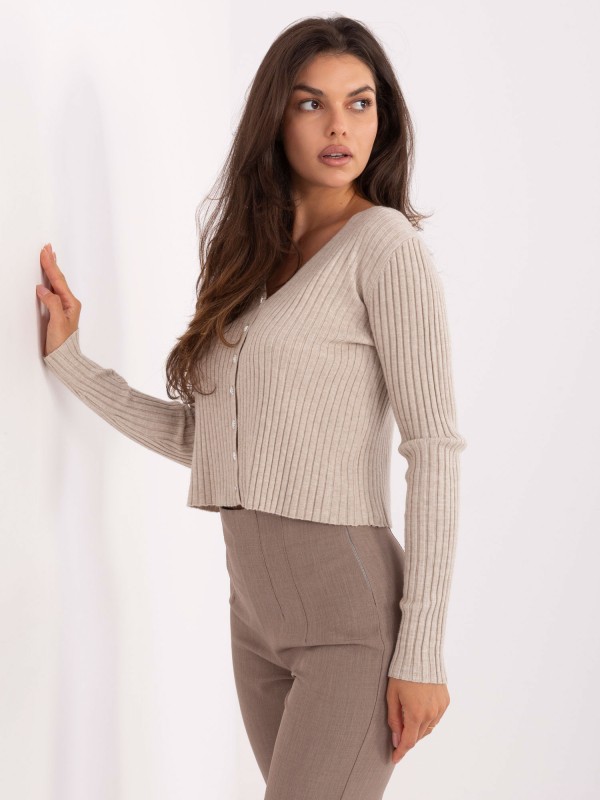 Megztinis-PM-SW-R1639.27-smėlinės spalvos