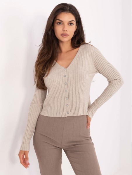 Megztinis-PM-SW-R1639.27-smėlinės spalvos