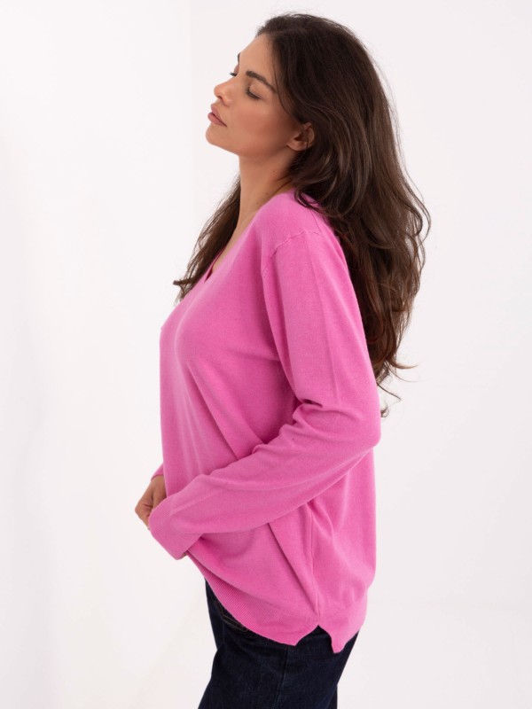 Sweter-PM-SW-SY5511.78-różowy