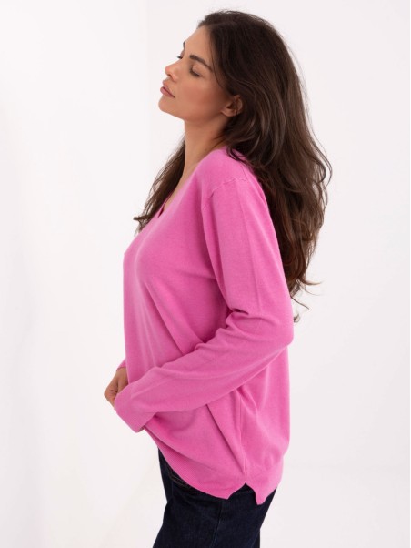 Sweter-PM-SW-SY5511.78-różowy