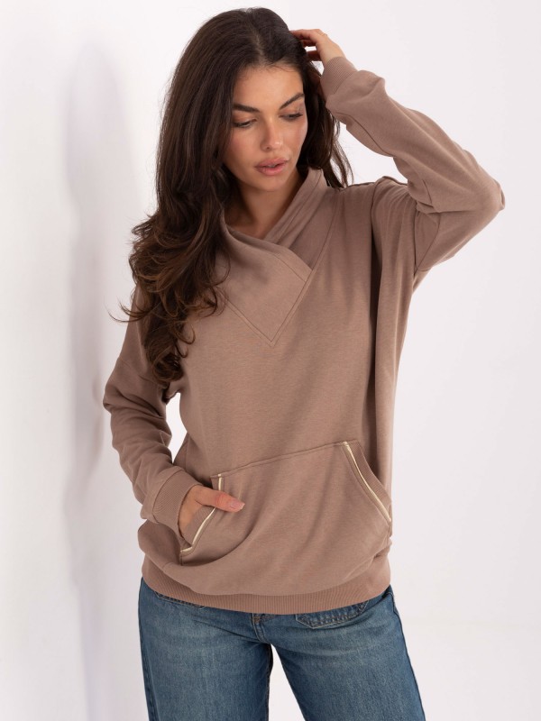 Bluza-RV-BL-A874.01P-ciemny bezowy 2