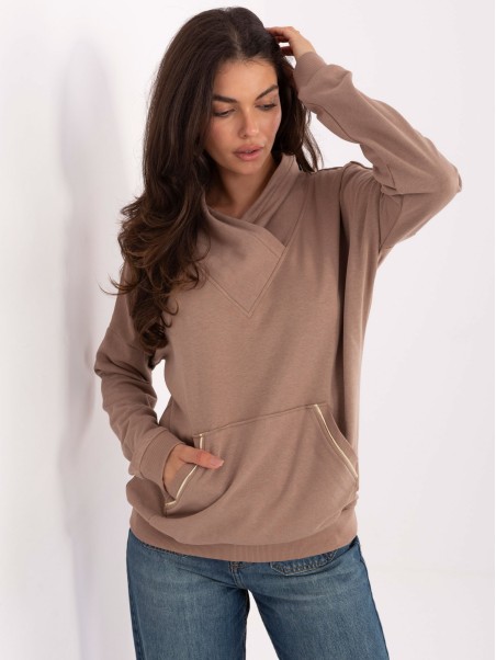 Bluza-RV-BL-A874.01P-ciemny bezowy