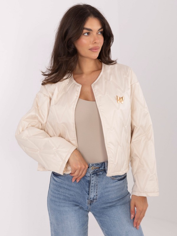 Dygsniuota demisezoninė striukė