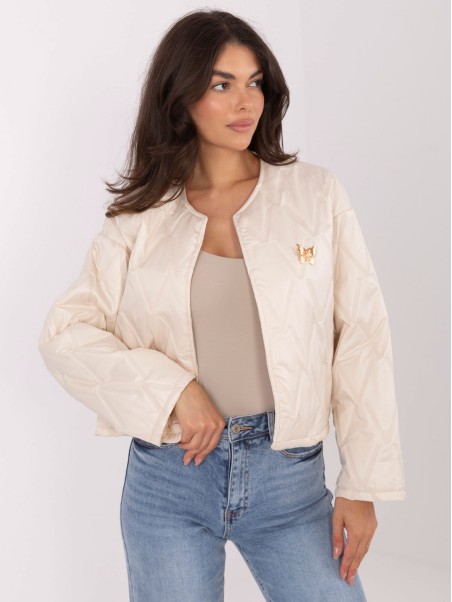 Dygsniuota demisezoninė striukė