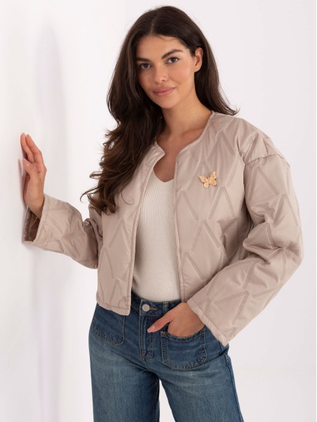 Dygsniuota demisezoninė striukė