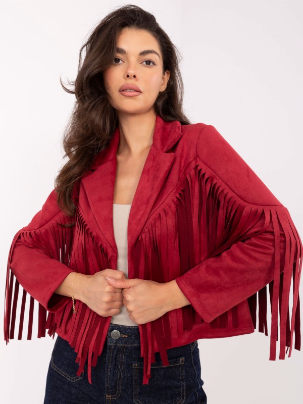 Kaubojiška striukė su kutais