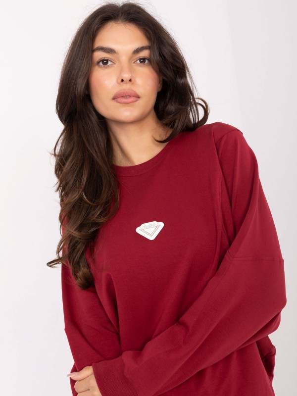 Bluza-RV-BL-A877.19P-bordowy 2