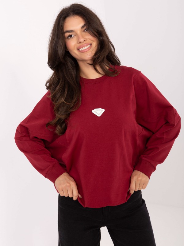 Bluza-RV-BL-A877.19P-bordowy