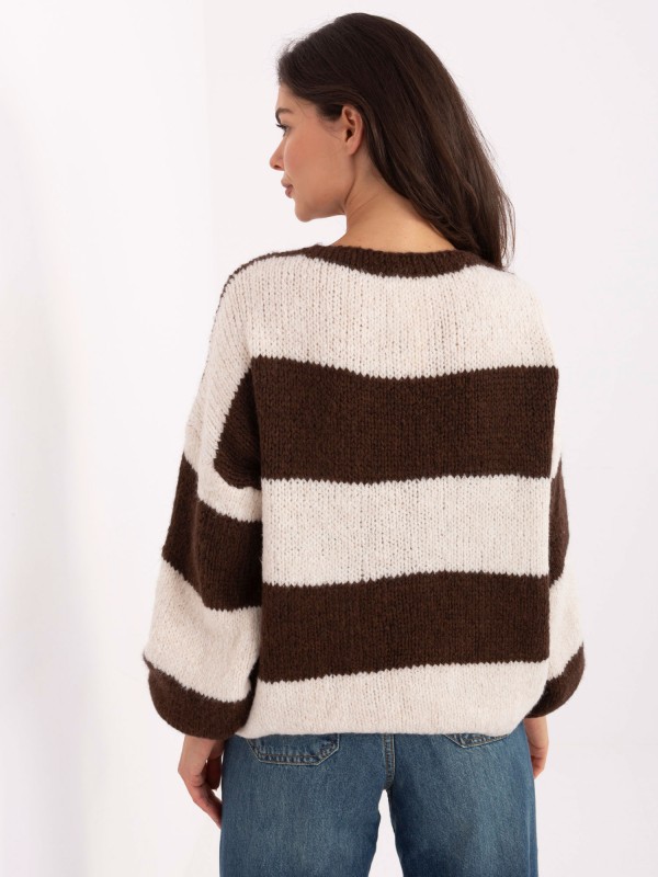 Sweter-MI-SW-0109.79-brązowy