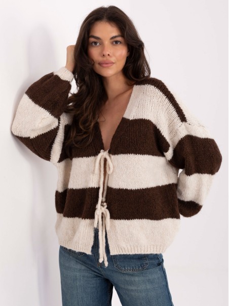 Sweter-MI-SW-0109.79-brązowy