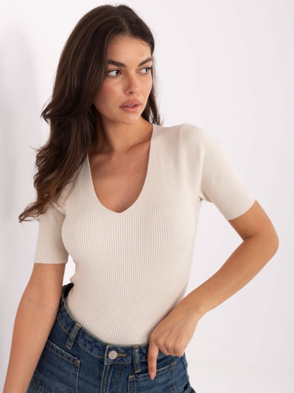 Sweter-PM-SW-B-627.63-jasny beżowy