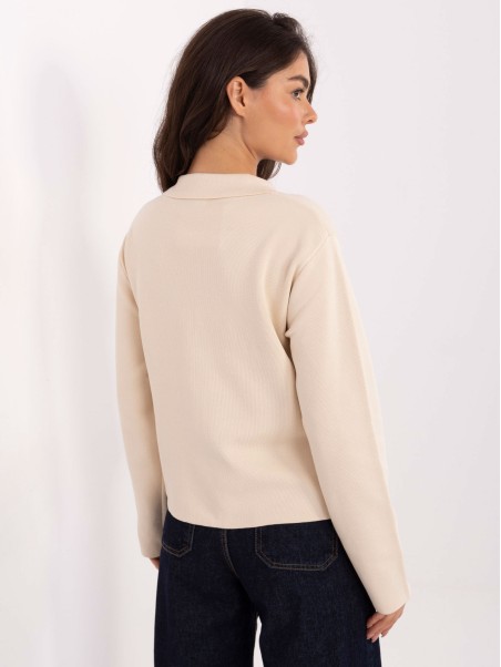 Sweter-PM-SW-CV6659.86-jasny beżowy