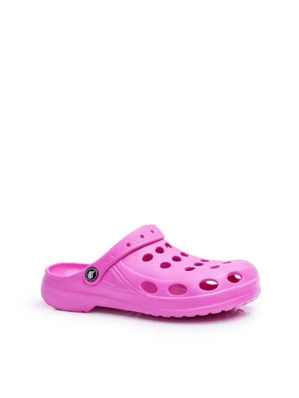 Women's Pink Foam Flip Flops EVA Dots
