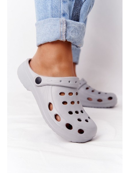 Women's Flip Flops Grey Foam EVA