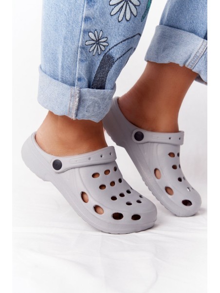 Women's Flip Flops Grey Foam EVA
