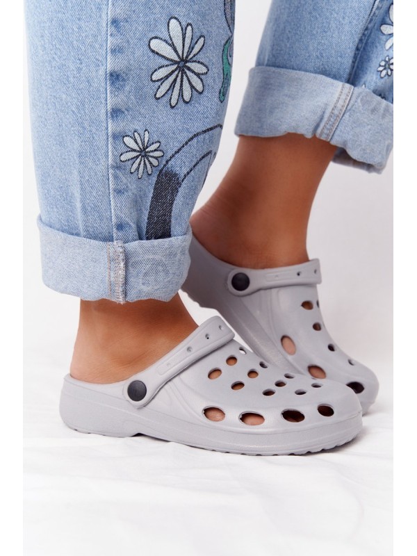 Women's Flip Flops Grey Foam EVA