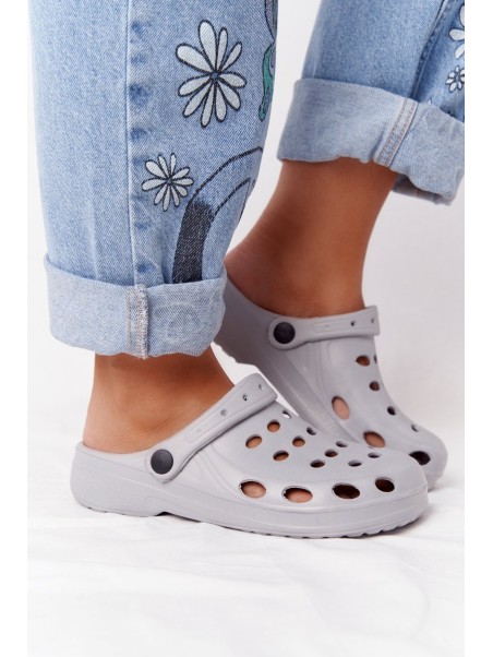 Women's Flip Flops Grey Foam EVA