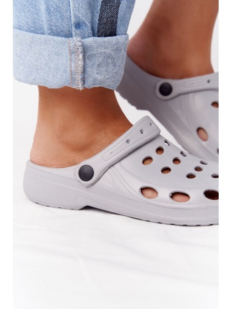 Women's Flip Flops Grey Foam EVA