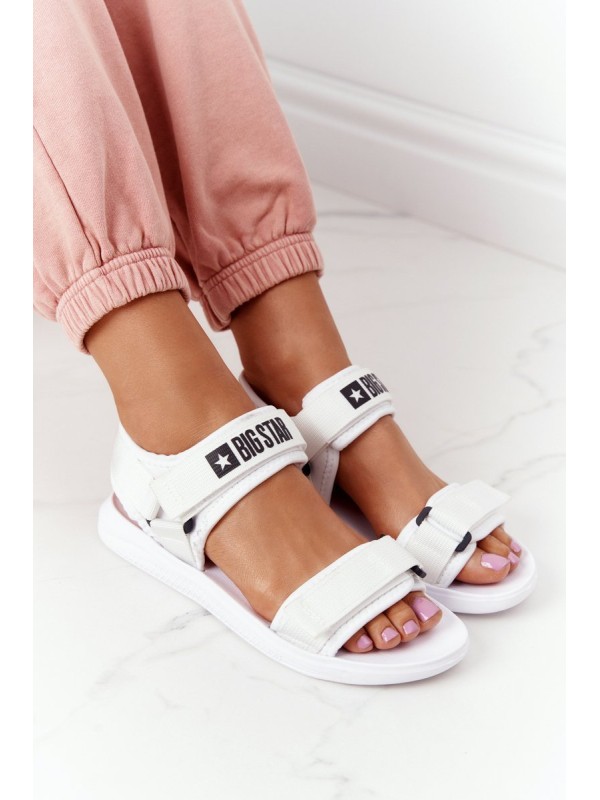 Women's Sport Sandals Big Star HH274A026 White