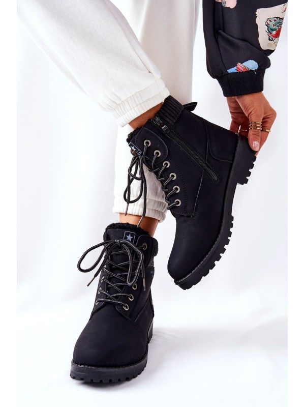 Women s Flat Hiking Boots Black Grunders 2