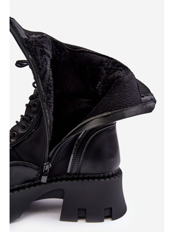 Leather Ankle Boots with Jewellery Embellishment Black Marx Leather Ankle Boots with Jewellery Embellishment Black Marx