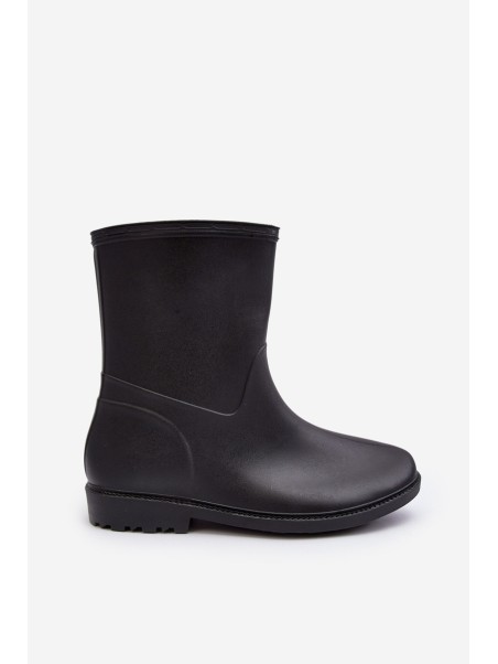 Women's Classic Slip-On Boots Black Solihia