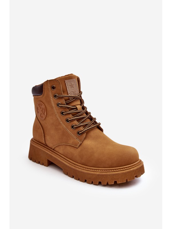 Leather Lined Fur-Lined Boots Trapper Camel Felizia 2
