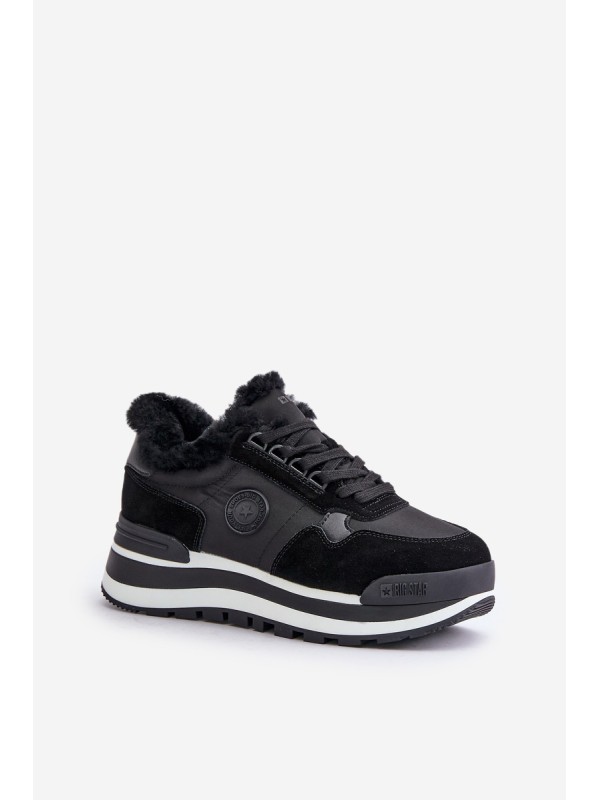 Women's Insulated Platform Sneakers Big Star OO274A216 Black