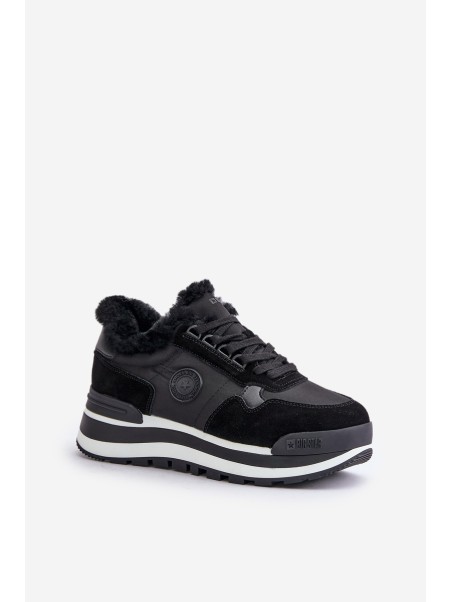 Women's Insulated Platform Sneakers Big Star OO274A216 Black