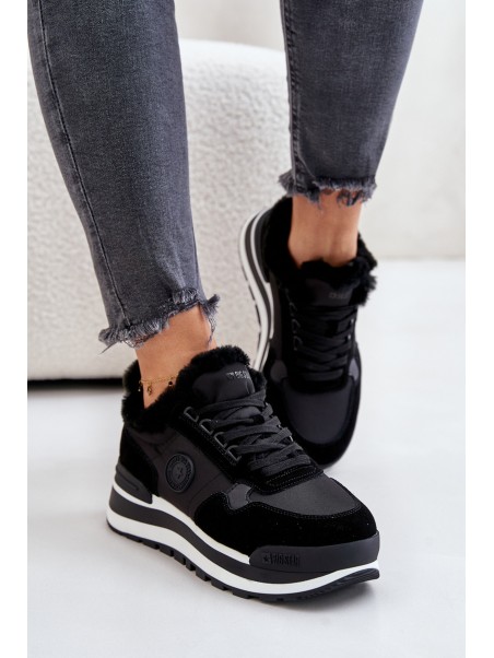 Women's Insulated Platform Sneakers Big Star OO274A216 Black