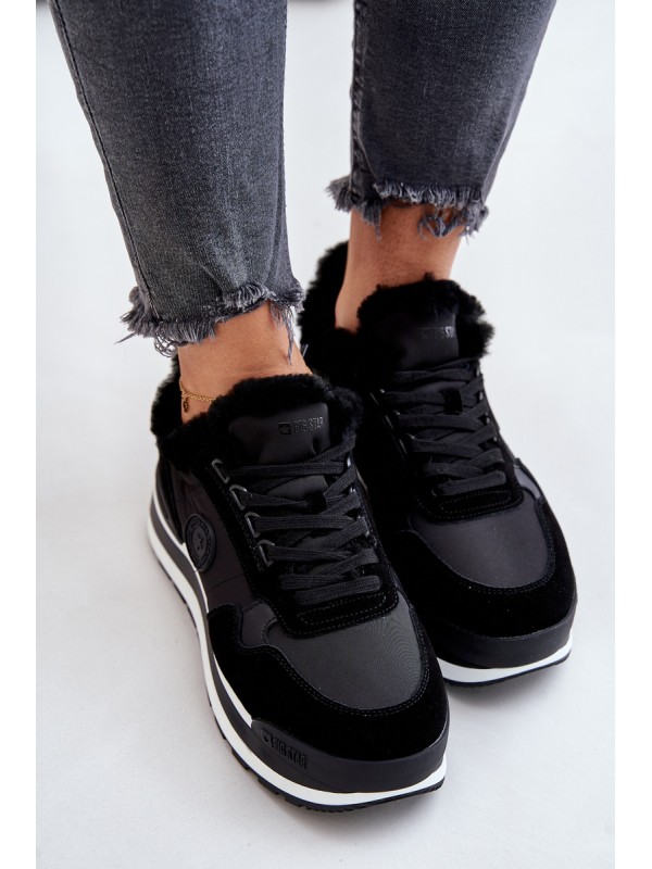 Women's Insulated Platform Sneakers Big Star OO274A216 Black