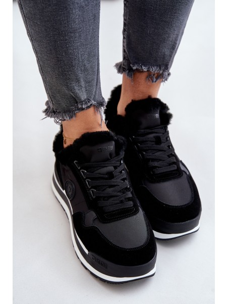 Women's Insulated Platform Sneakers Big Star OO274A216 Black