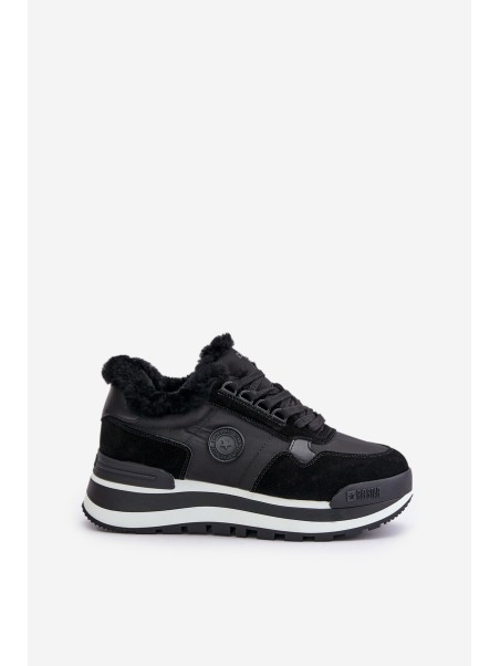 Women's Insulated Platform Sneakers Big Star OO274A216 Black