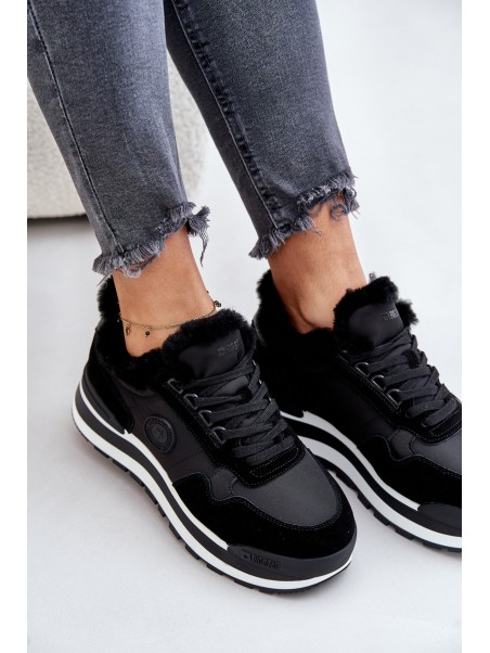 Women's Insulated Platform Sneakers Big Star OO274A216 Black