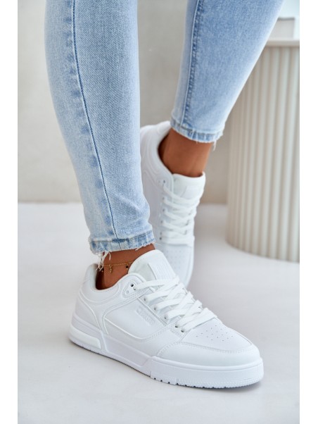 Women Sneakers Big Star OO274A549 Hi-Poly System White