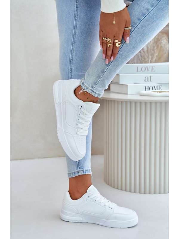 Women Sneakers Big Star OO274A549 Hi-Poly System White