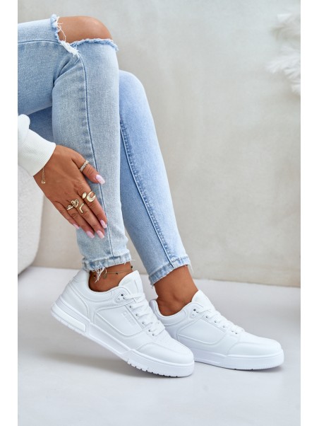 Women Sneakers Big Star OO274A549 Hi-Poly System White