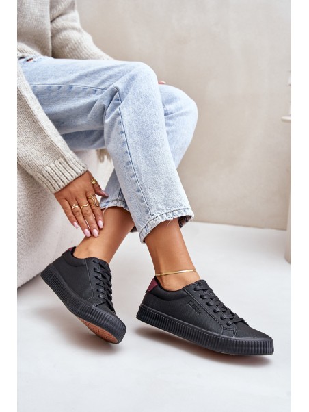 Warm Women's Sneakers Big Star OO274A462 Black